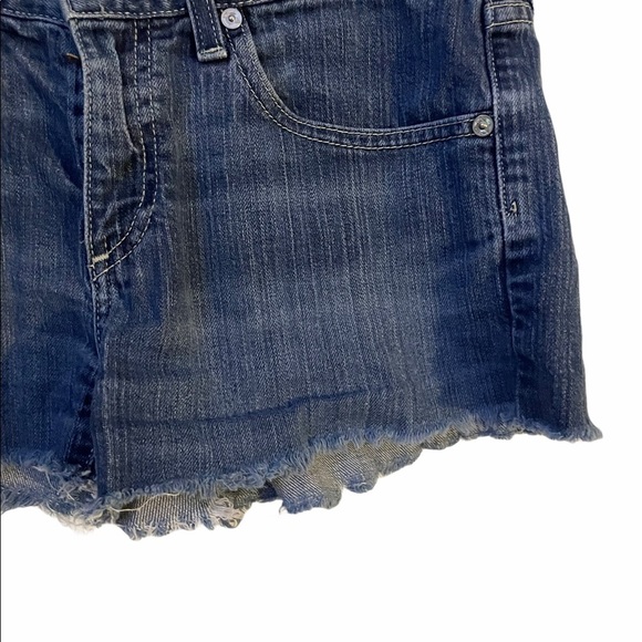 AG Adriano Goldschmied Gemma shorts raw hem Size 25 - Picture 3 of 10